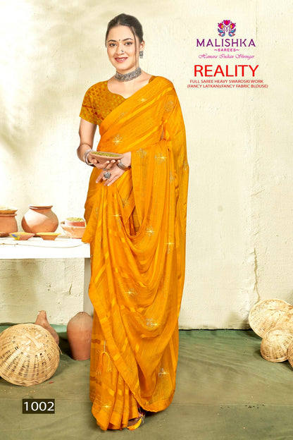 Reality Malishka Weightless Sarees