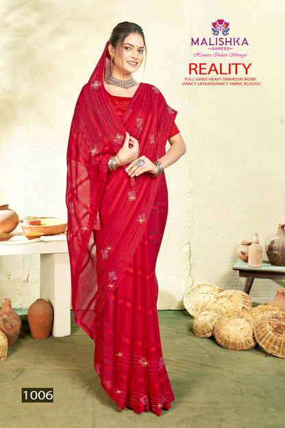 Reality Malishka Weightless Sarees