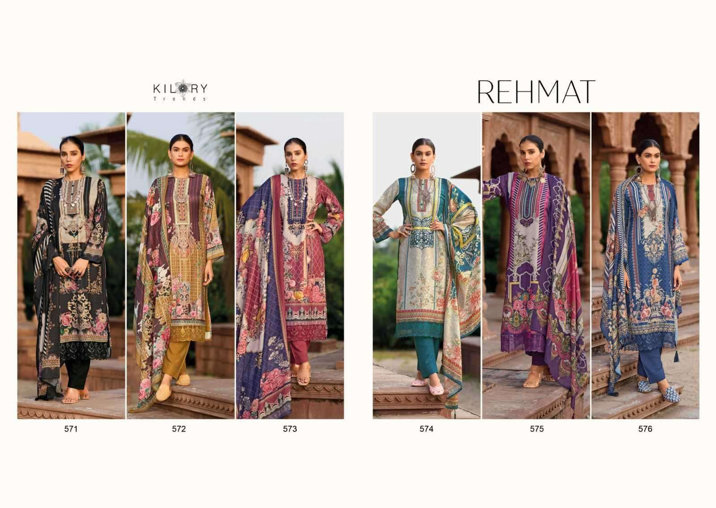 Rehmat Kilory Pashmina Suits