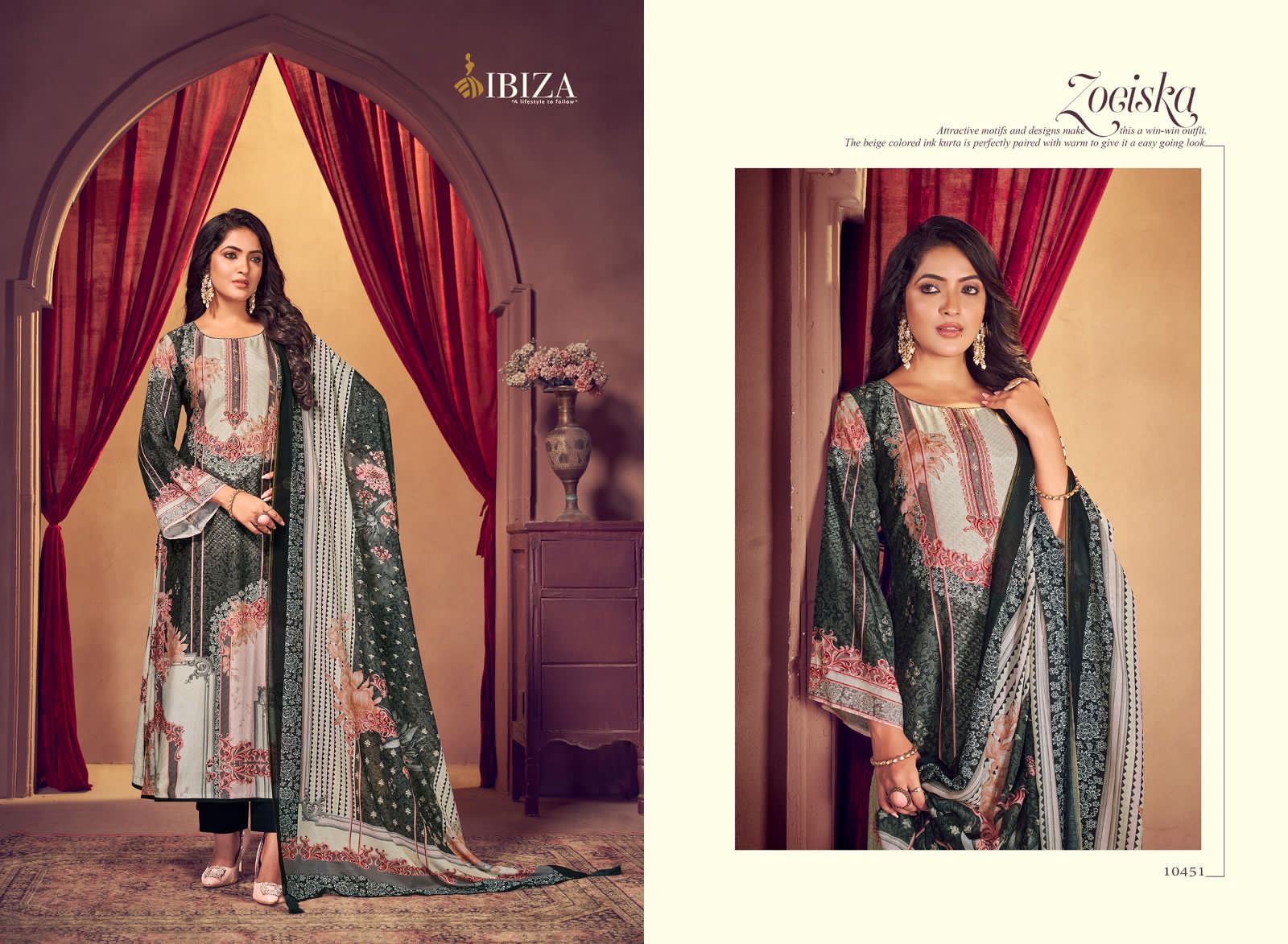 Rehnuma Ibiza Muslin Karachi Salwar Suits