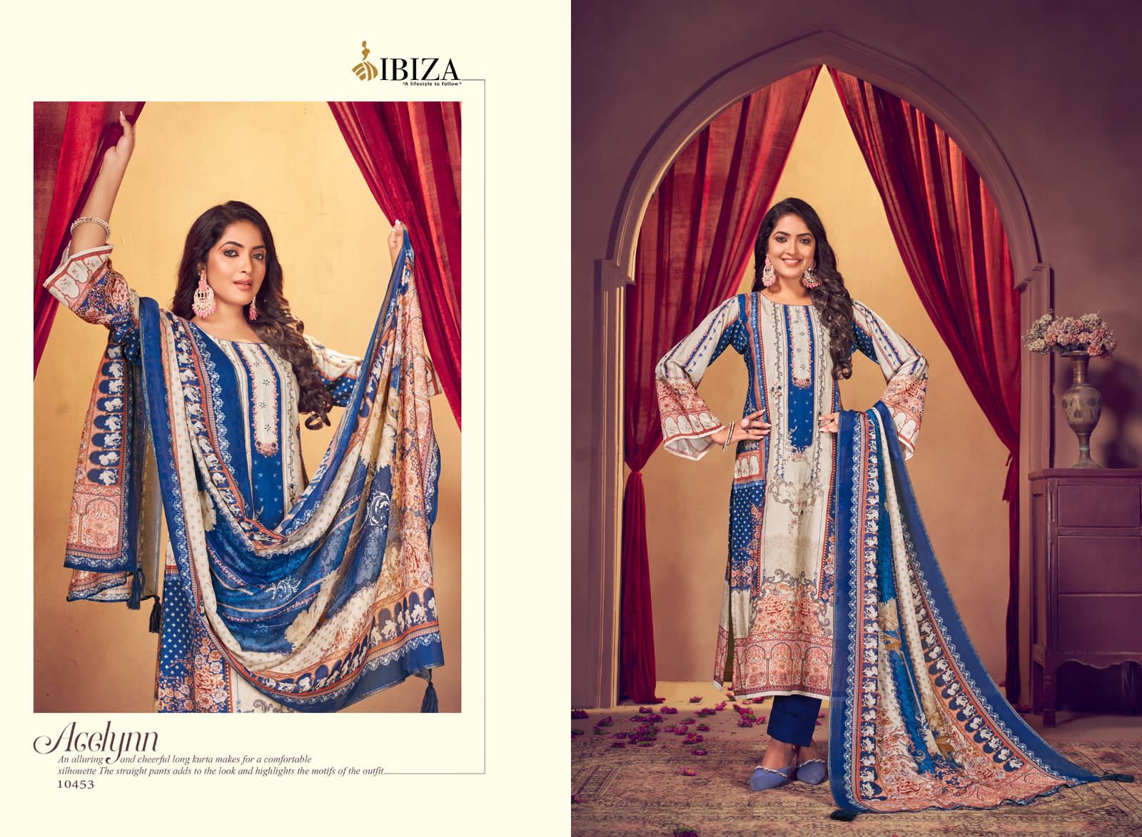 Rehnuma Ibiza Muslin Karachi Salwar Suits