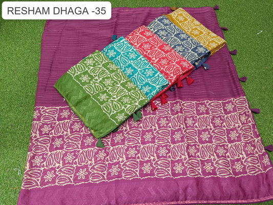 Resham Dhaga 35 Kalpveli Georgette Sarees