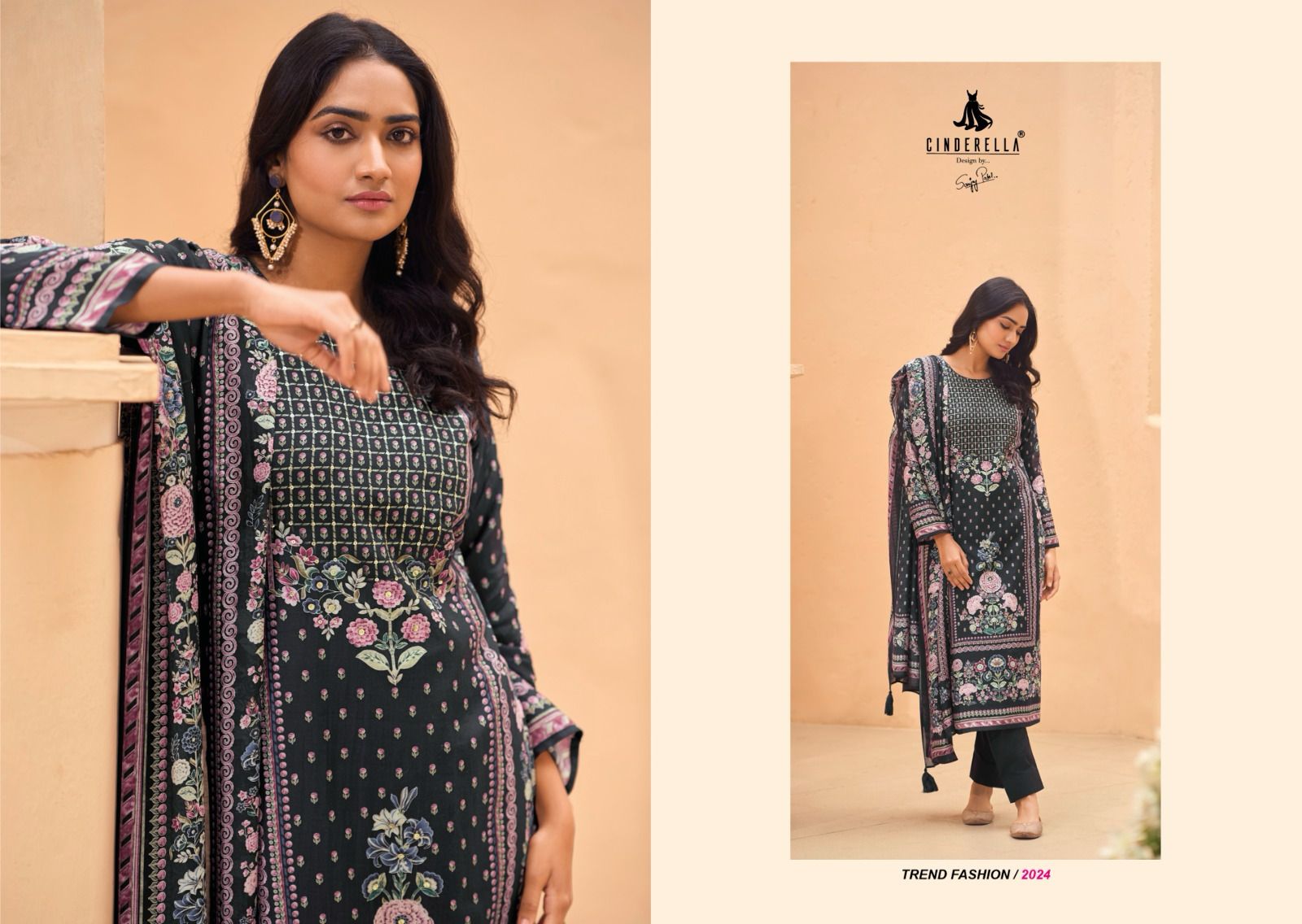 Rewild Cinderella Muslin Silk Pant Style Suits