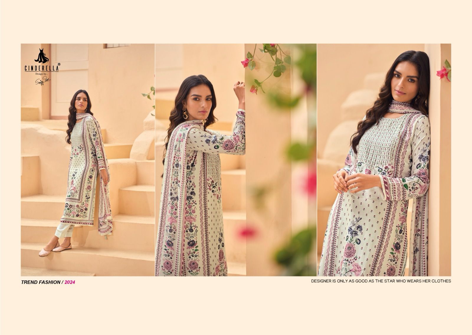 Rewild Cinderella Muslin Silk Pant Style Suits