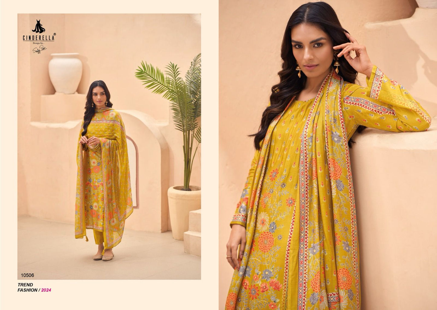 Rewild Cinderella Muslin Silk Pant Style Suits