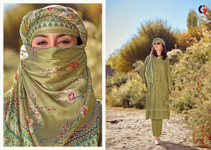 Rezam Gull Jee Viscose Pashmina Suits