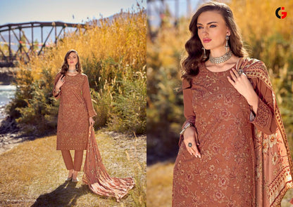 Rezam Gull Jee Viscose Pashmina Suits