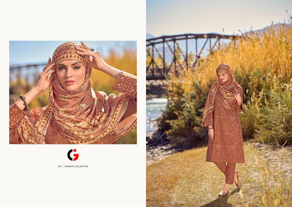 Rezam Gull Jee Viscose Pashmina Suits