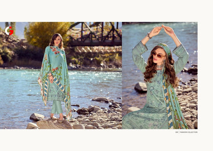 Rezam Gull Jee Viscose Pashmina Suits