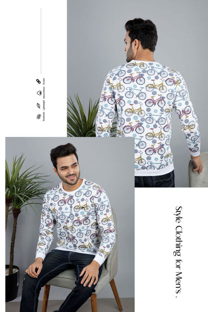 Rf-37 4 Four Squares Looper Mens Tshirts