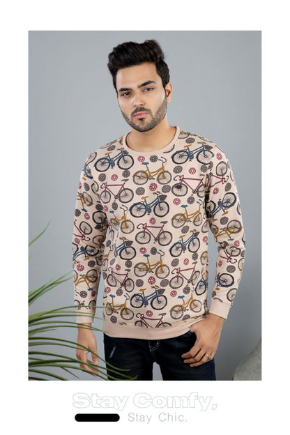 Rf-37 4 Four Squares Looper Mens Tshirts