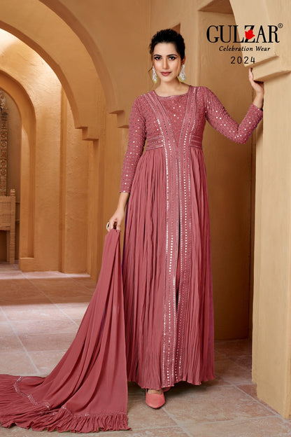 Rhea Gulzar Georgette Readymade Pant Style Suits