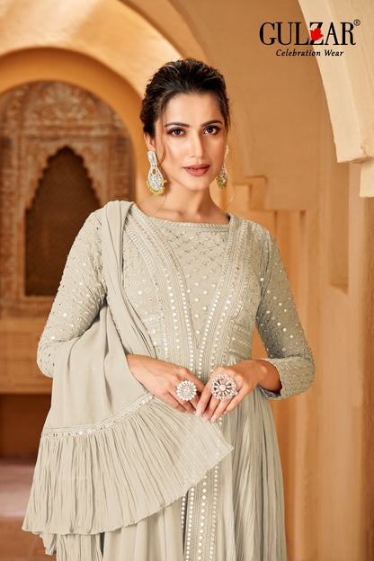 Rhea Gulzar Georgette Readymade Pant Style Suits