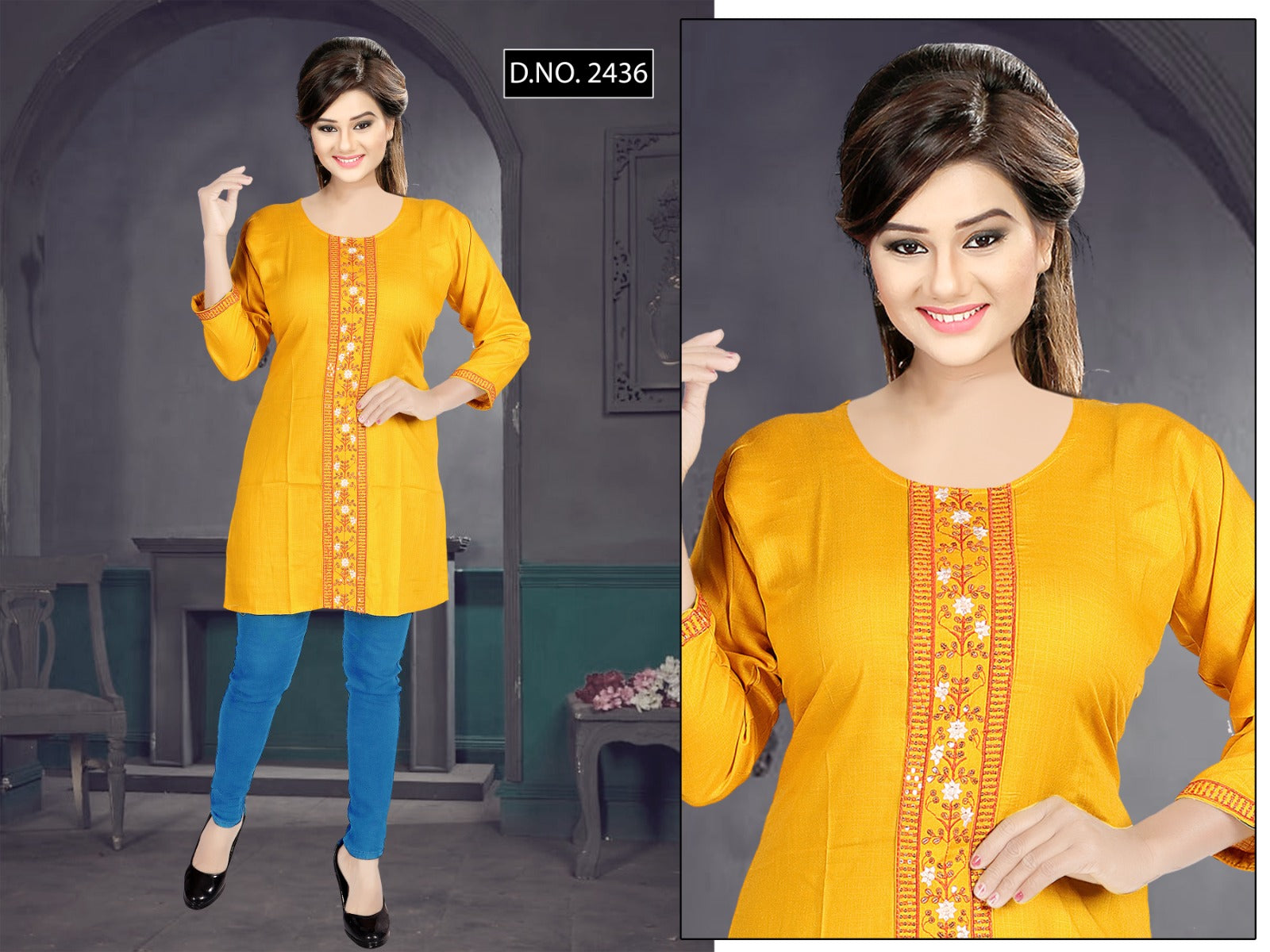 Rich Girl Trahul Rayon Stylish Short Tops