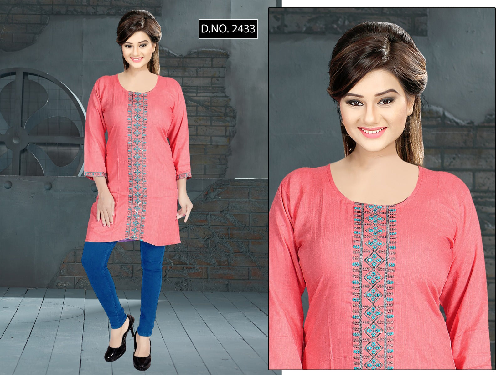 Rich Girl Trahul Rayon Stylish Short Tops