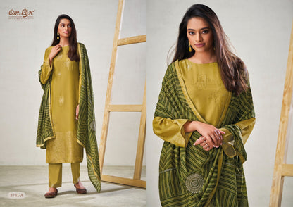 Rihana Omtex Silk Jacquard Pant Style Suits