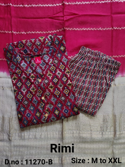 Rimi Zoya Capsule Readymade Pant Style Suits