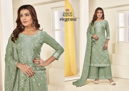 Ringtone Panch Ratna Muslin Pant Style Suits