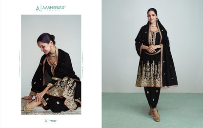 Riwaaz-Nx Aashirwad Creation Silk Readymade Suits