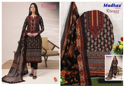 Riwaaz Vol 7 Madhav Fashion Karachi Salwar Suits