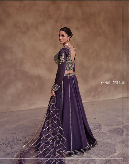 Riwayaat Sayuri Chinon Readymade Lehenga Choli