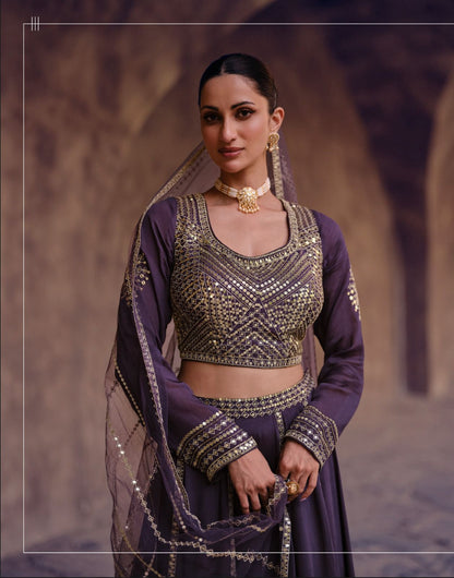 Riwayaat Sayuri Chinon Readymade Lehenga Choli