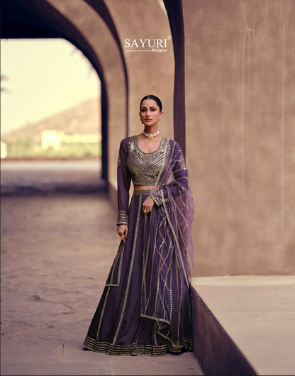 Riwayaat Sayuri Chinon Readymade Lehenga Choli