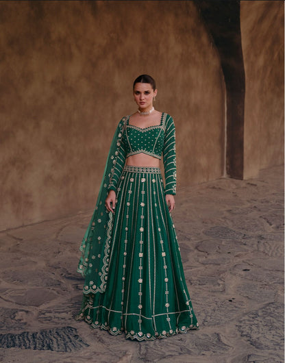 Riwayaat Sayuri Chinon Readymade Lehenga Choli