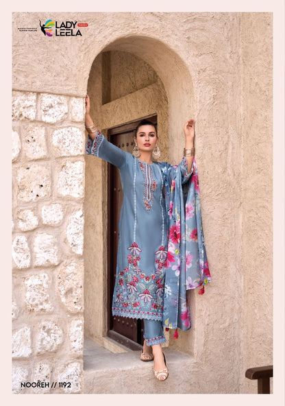 Riwayat Ladyleela Viscose Silk Readymade Pant Style Suits