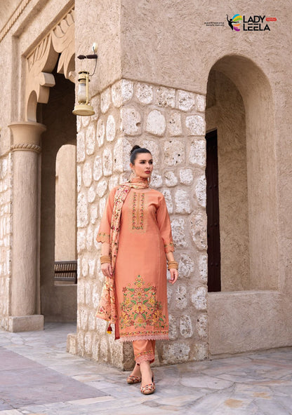 Riwayat Ladyleela Viscose Silk Readymade Pant Style Suits