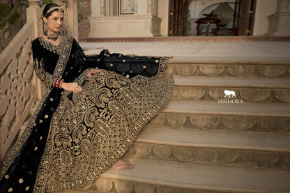 Riwayaat-3077 Senhora Velvet Anarkali Salwar Suits