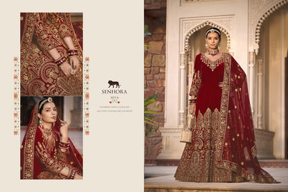 Riwayaat-3077 Senhora Velvet Anarkali Salwar Suits