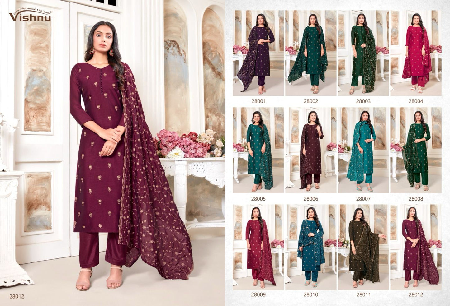 Riyasat Vol 2 Vishnu Impex Vichitra Pant Style Suits