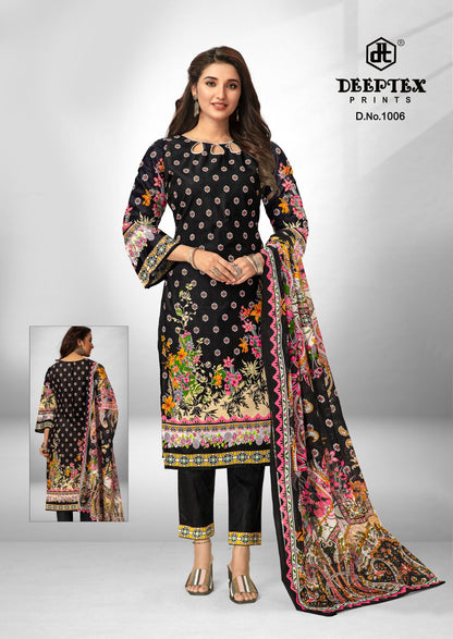 Roohi Zara Vol 1 Deeptex Prints Poplin Cotton Karachi Salwar Suits
