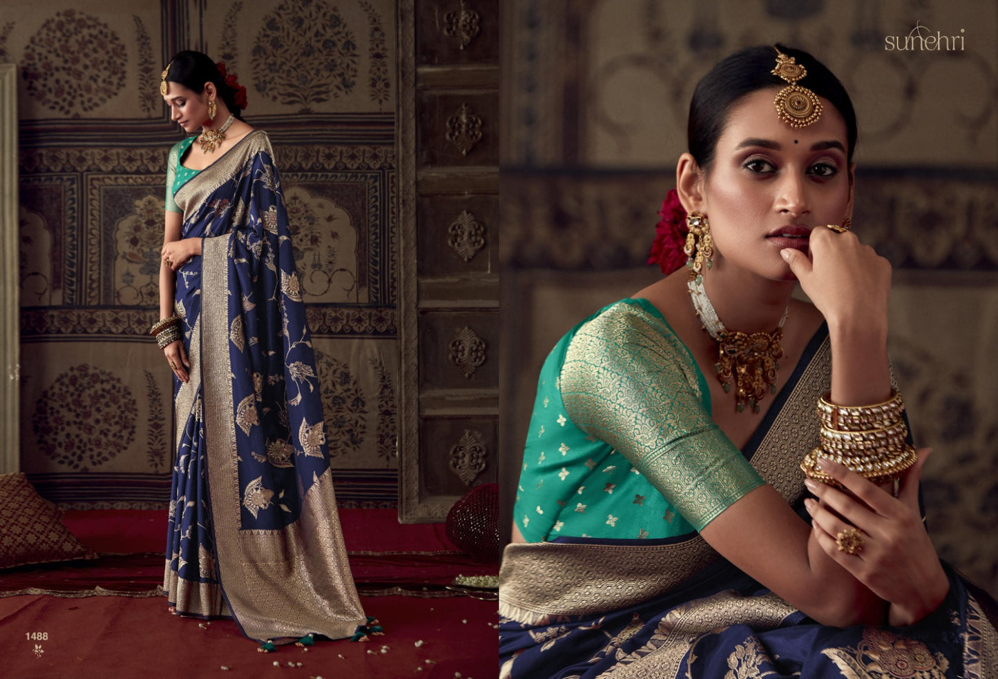Roop Kala Sunehri Banarasi Sarees