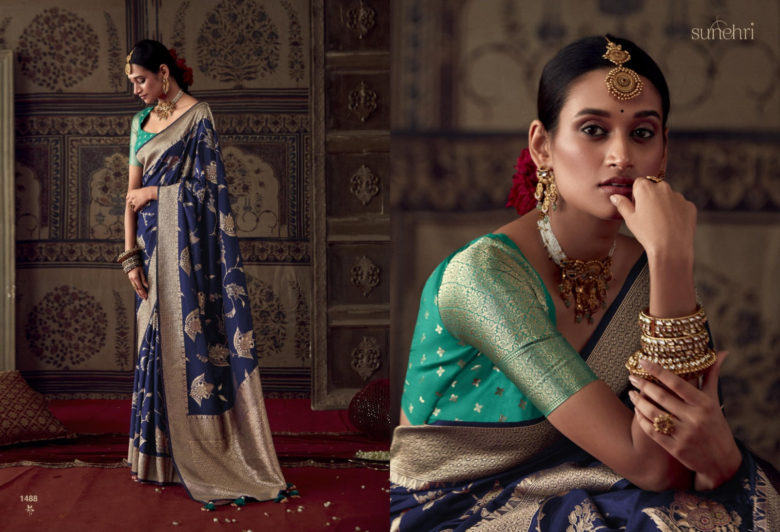 Roop Kala Sunehri Banarasi Sarees