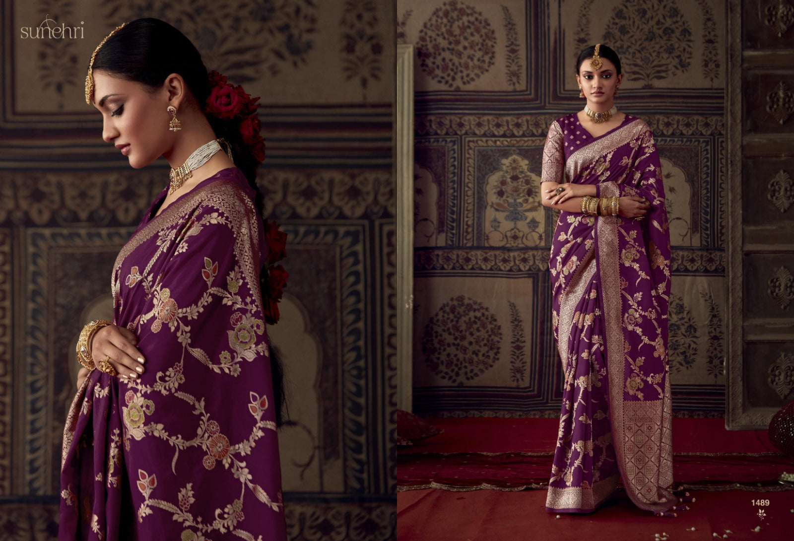 Roop Kala Sunehri Banarasi Sarees