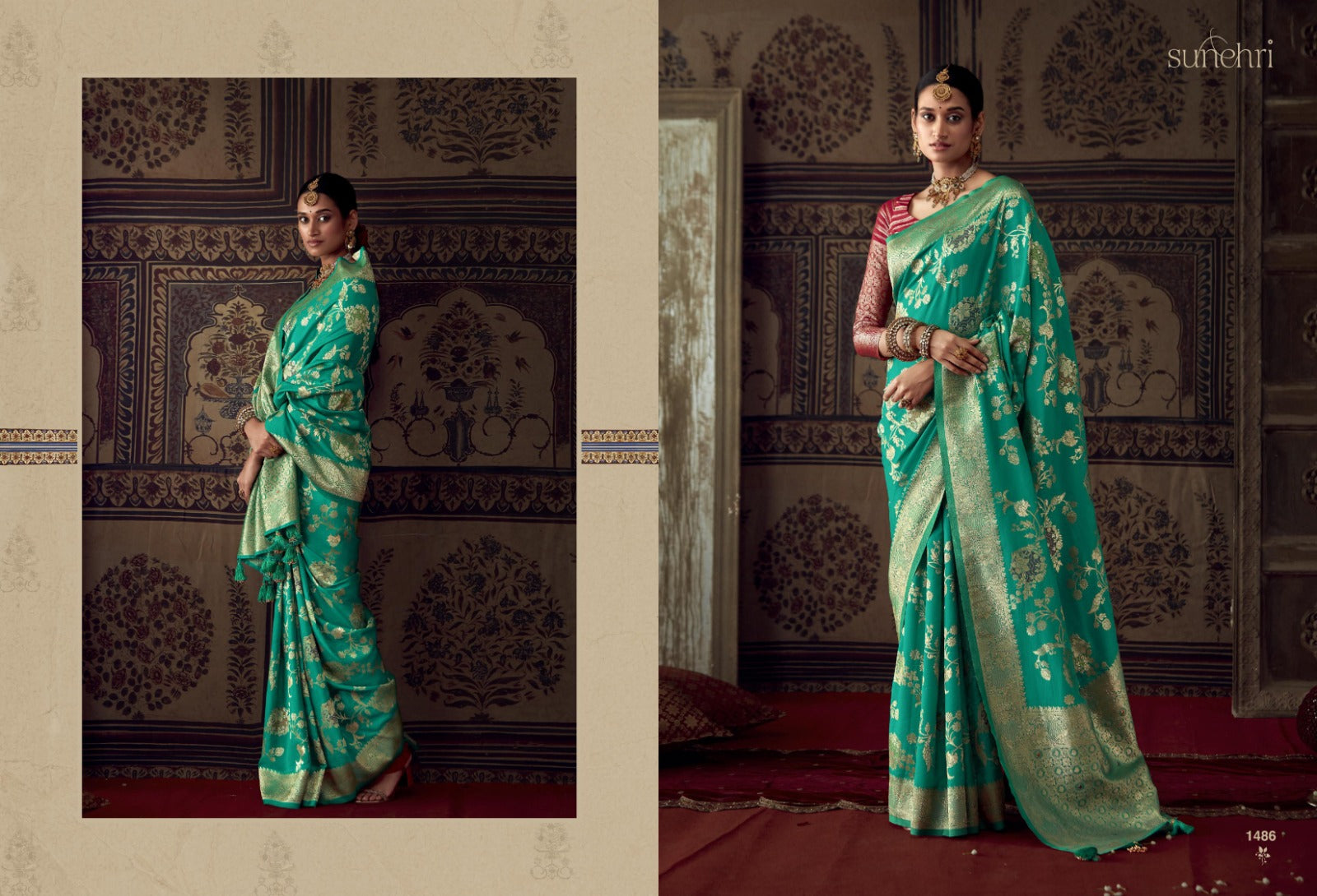Roop Kala Sunehri Banarasi Sarees