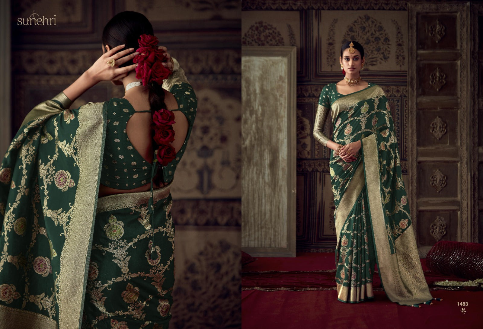 Roop Kala Sunehri Banarasi Sarees