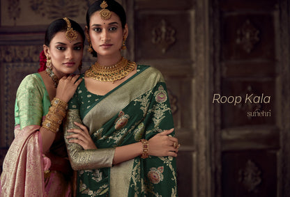 Roop Kala Sunehri Banarasi Sarees