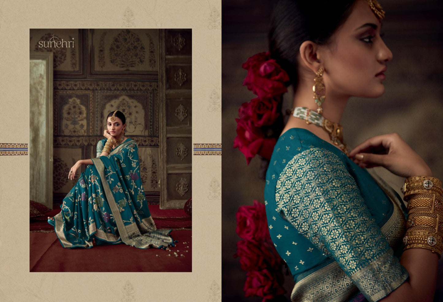Roop Kala Sunehri Banarasi Sarees