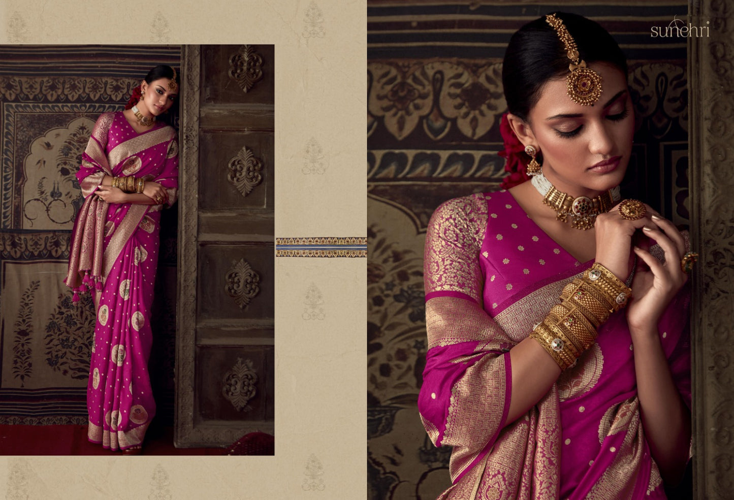 Roop Kala Sunehri Banarasi Sarees