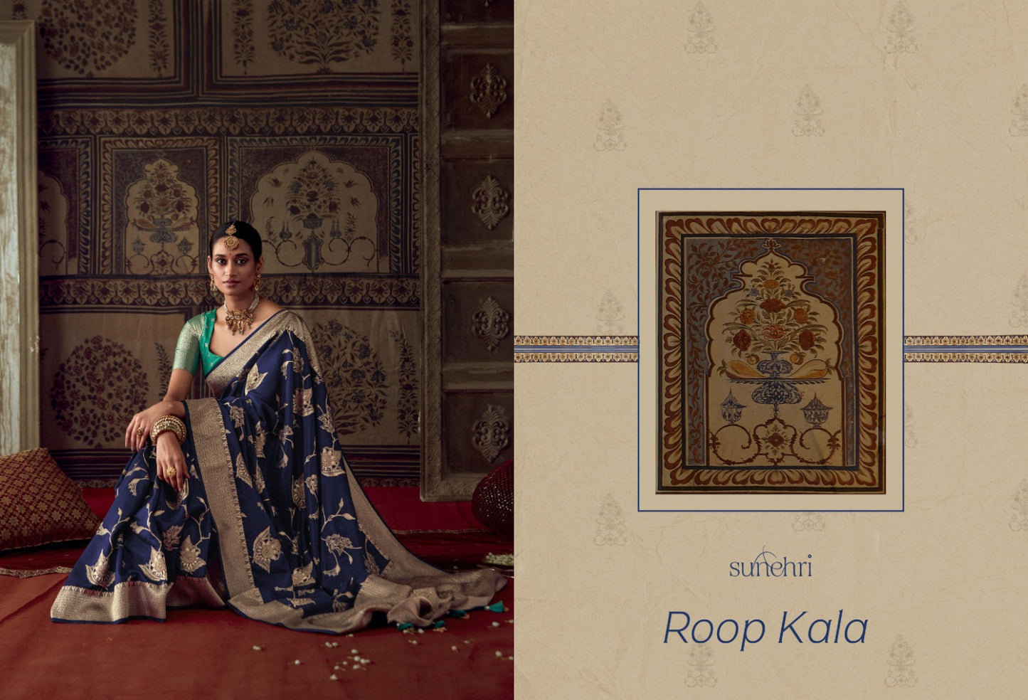 Roop Kala Sunehri Banarasi Sarees