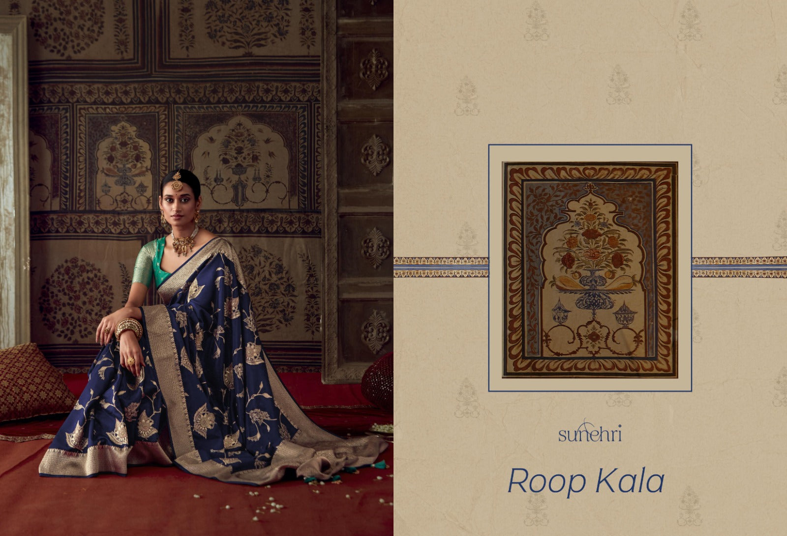 Roop Kala Sunehri Banarasi Sarees