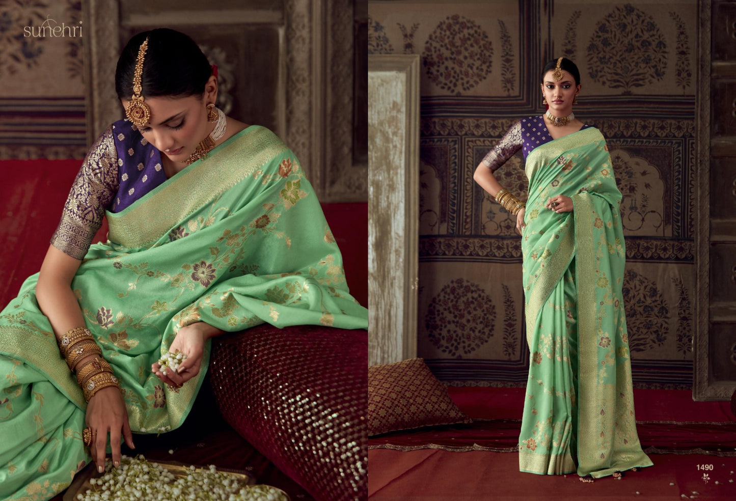 Roop Kala Sunehri Banarasi Sarees