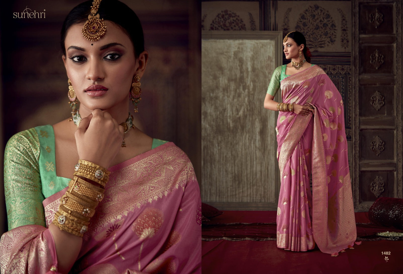 Roop Kala Sunehri Banarasi Sarees