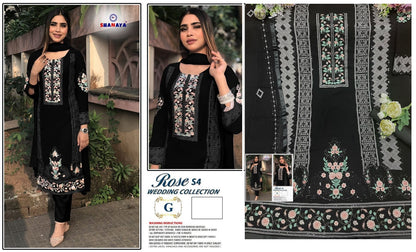 Rose S4 Wedding Collection Vol 2 Shanaya Fashion Georgette Pakistani Salwar Suits