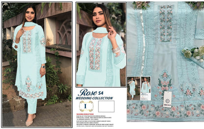 Rose S4 Wedding Collection Vol 2 Shanaya Fashion Georgette Pakistani Salwar Suits