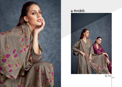 Rose S Nirukth Pashmina Suits