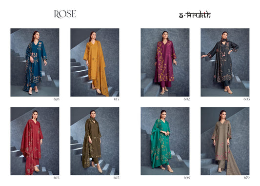 Rose S Nirukth Pashmina Suits